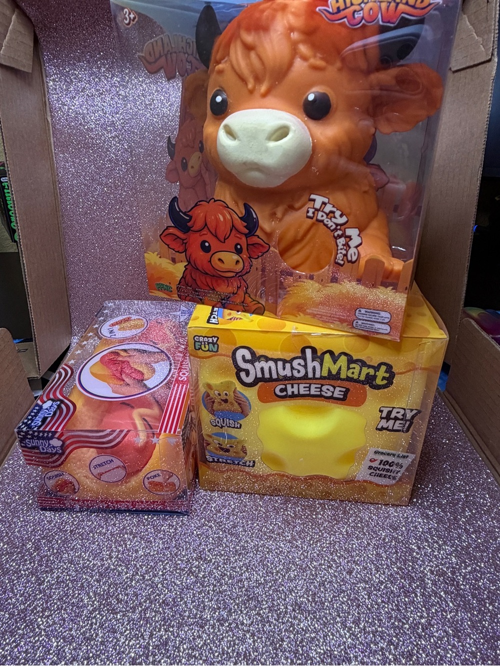 Squishy 3pc Bundle SmushMart Sunny Days PPNC